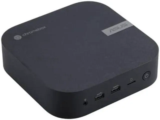 Alt view image 8 of 18 - ASUS Chromebox 5 SC017UNENT Mini PC 1 x Celeron 7305 / 1.1 GHz RAM 4GB SSD 128GB HD Graphics eco black