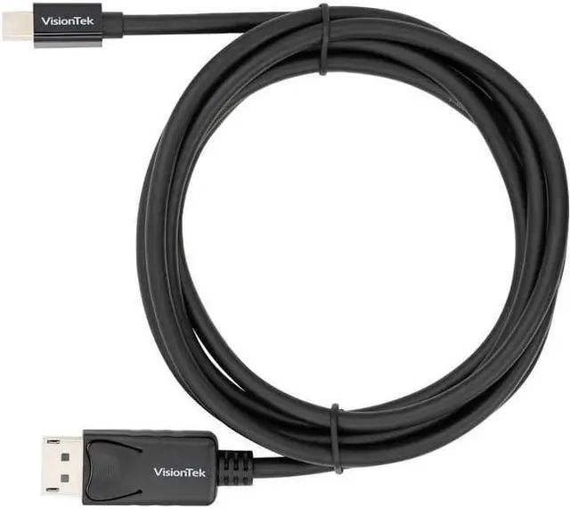 Alt view image 7 of 9 - VisionTek Mini DisplayPort to DisplayPort 2M Active Cable (M/M) - 6.56 ft DisplayPort A/V Cable for Monitor, Projector, Audio/Video Device - First End: 1 x DisplayPort Male Digital Audio/Video - ...