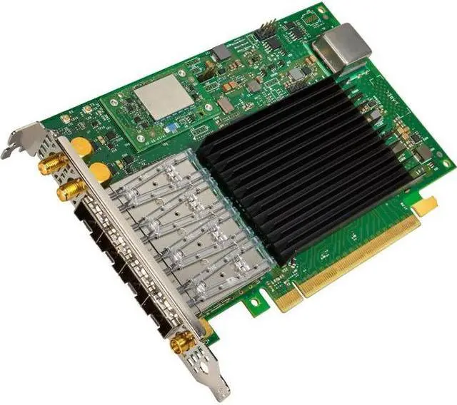 Alt view image 5 of 5 - Intel Ethernet Network Adapter E810-XXVDA4T - High-precision timing synchronization with IEEE 1588 PTP, SyncE and GNSS