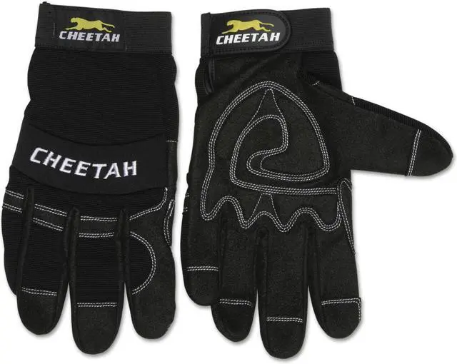 Alt view image 4 of 4 - MCR Safety Cheetah 935CH Gloves ,GLOVES,CHEETAH,BK