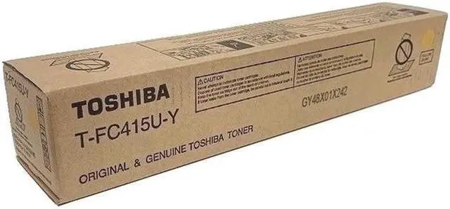 Alt view image 2 of 3 - Toshiba TOSTFC415UY 33600 Page Yield Toner Cartridge, Yellow
