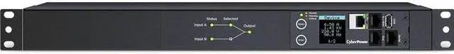 Main image of CyberPower PDU44005 Switched 1U 200 - 240 VAC 20A 10 ft Power Distribution Unit