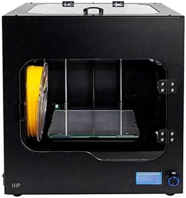 Alt view image 8 of 8 - Monoprice Maker Ultimate 2 3D Printer - with (200 x 150 x 150 mm) Heated and Removable Glass Built Plate, Auto Bed Leveling, Internal Lighting