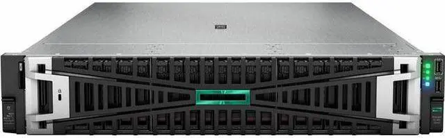 Alt view image 3 of 6 - HPE ProLiant DL380 G11 2U Rack Server - 1x Intel Xeon Gold (6430 2.10 GHz) - 64 GB RAM - Intel C741 Chip - 10 Gigabit Ethernet, 25 Gigabit Ethernet - 8x SFF Bay(s) - 1x 1000 W  P58417-B21