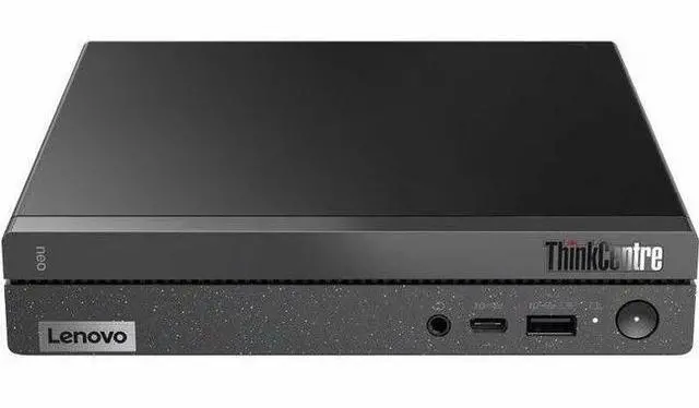 Alt view image 7 of 19 - Lenovo ThinkCentre neo 50q Gen 4 12LN000BUS Desktop Computer - Intel Core i5 13th Gen i5-13420H (8 Core) - 16 GB RAM DDR4 - 256 GB M.2 NVMe 4.0 x4 SSD - Tiny - Black