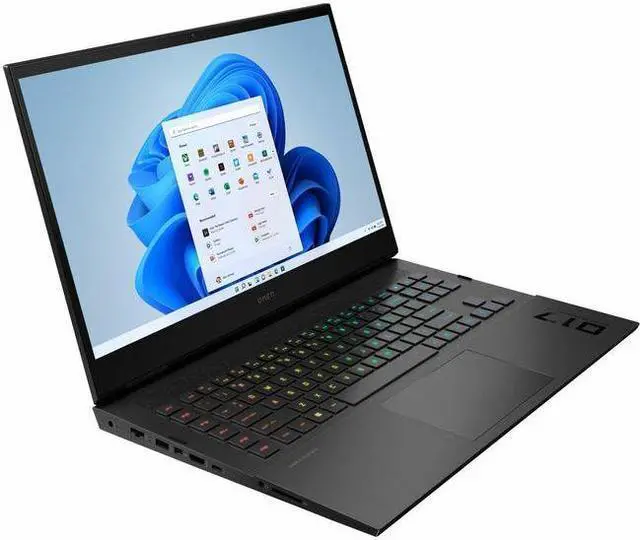 Alt view image 5 of 10 - HP OMEN 17" Gaming Notebook QHD 165Hz Intel Core i7-13700HX 16GB RAM 512GB SSD NVIDIA GeForce RTX 4070 8GB Shadow Black - Intel Core i7-13700HX Hexadeca-core - NVIDIA GeForce RTX 4070 8GB - 165Hz
