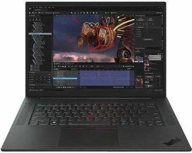 Main image of Lenovo ThinkPad P1 Gen 6 16.0" Touch Screen Intel Core i7-13700H NVIDIA RTX 2000 Ada Generation 32GB Memory 1TB SSD Windows 11 Pro 21FV001GUS