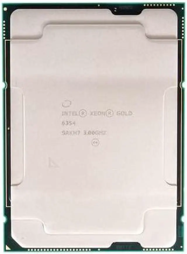 Alt view image 2 of 2 - Intel Xeon Gold 6354 Ice Lake 3.0 GHz 39MB L3 Cache LGA 4189 205W CD8068904571601 Desktop Processor