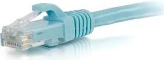 Alt view image 8 of 8 - C2G 00763 7FT CAT6A SNAGLESS UNSHIELDED (UTP) ETHERNET NETWORK PATCH CABLE - AQUA