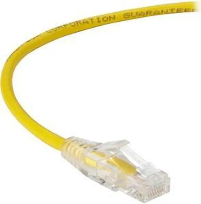 Alt view image 6 of 6 - BLACK BOX C6PC28-YL-10 CAT6 250-MHZ SNAGLESS 28AWG STRANDED ETHERNET PATCH CABLE - UNSHIELDED (UTP), CM