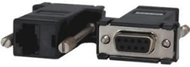 Alt view image 6 of 7 - Opengear 319014 - DB9F to RJ45 Straight Serial Adapter
