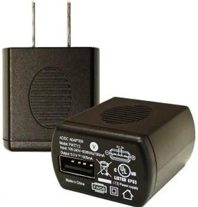 Alt view image 2 of 4 - Socket Mobile AC4065-1499 Chs Series 8 Ac Adapter Usb; 100-240V; 5V/1A (Na & Japan) - 120 V Ac, 230 V Ac Input Voltage - 5 V Dc Output Voltage - 1 A Output Current