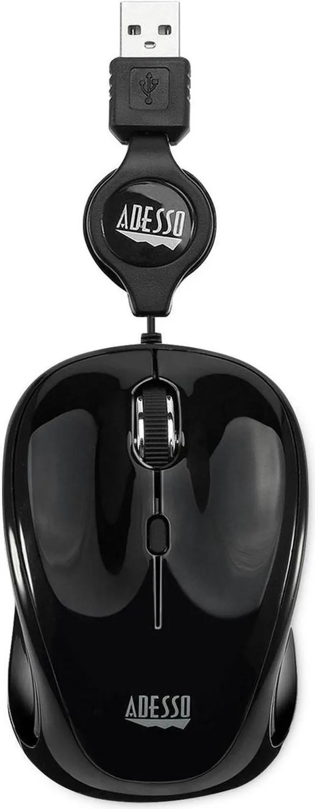 Alt view image 13 of 13 - Adesso iMouse S8B - USB Illuminated Retractable Mini Mouse