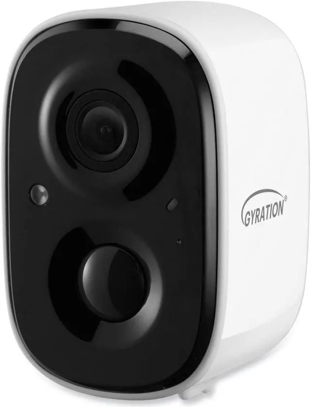 Alt view image 3 of 7 - Gyration Cyberview 2010 2MP Smart WiFi Wireless Camera, White