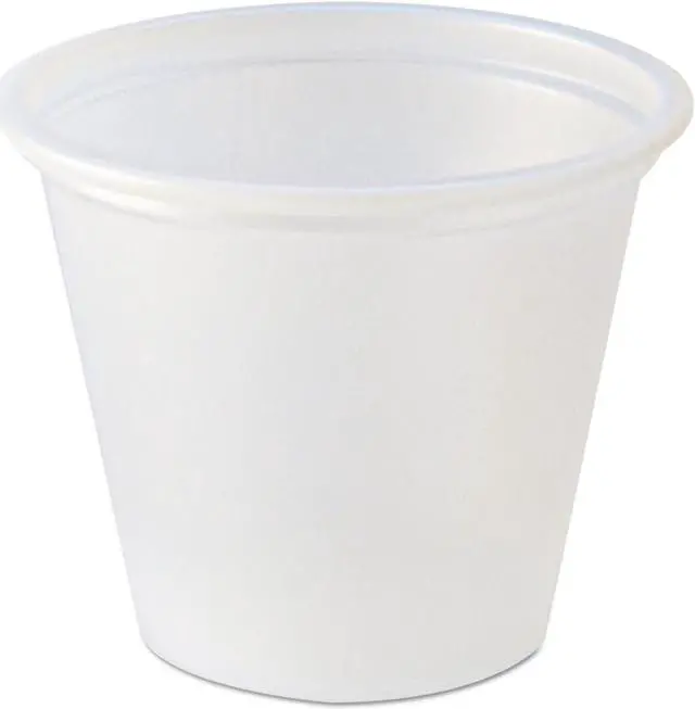 Alt view image 2 of 2 - Fabri-Kal Portion Cups 1 oz Translucent 250/Sleeve 10 Sleeve/Carton PC100