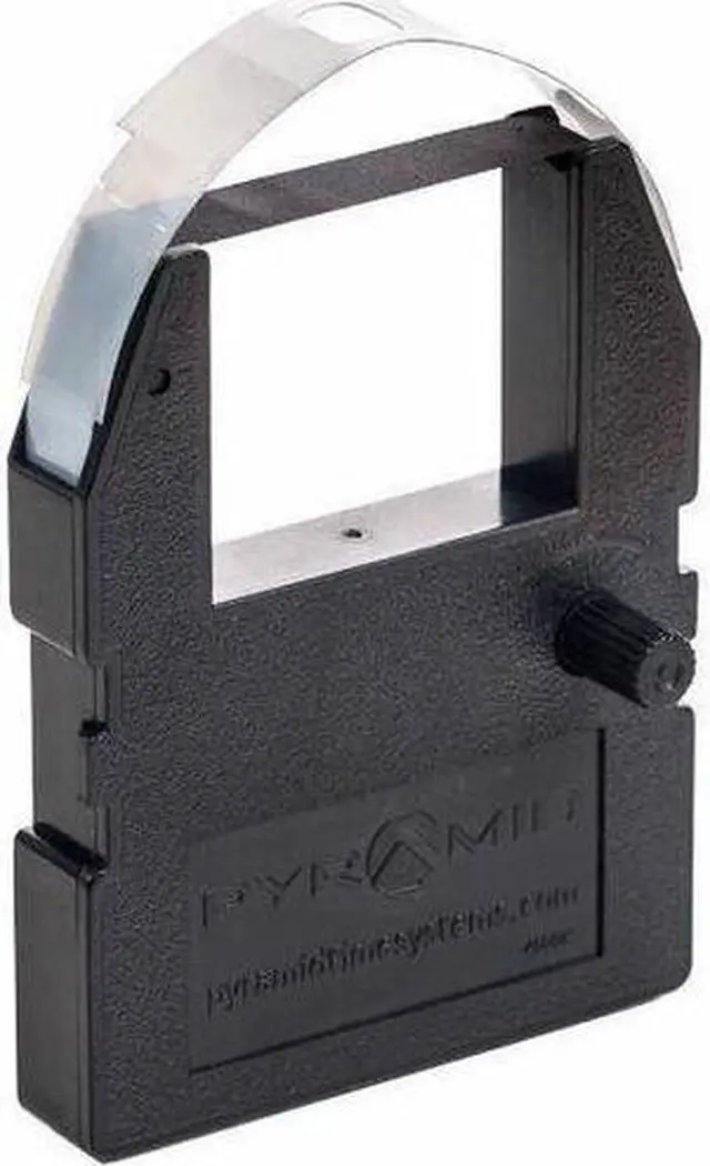 Alt view image 12 of 12 - Ribbon Cartridge For The PTR-4000, Black - Black(sold in packs of 3)