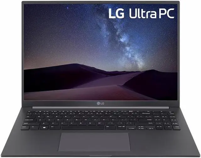 Alt view image 3 of 15 - LG Ultra PC U 16U70R-N.APC5U1 16" Notebook - WUXGA - 1920 x 1200 - AMD Ryzen 5 7530U Hexa-core (6 Core) 2 GHz - 16 GB Total RAM - 16 GB On-board Memory - 512 GB SSD - Charcoal Gray - AMD Chip - W