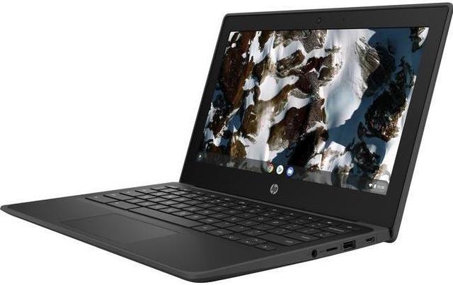 Alt view image 2 of 13 - HP Chromebook 11 G9 EE 11.6" Touchscreen Chromebook HD 1366 x 768 Intel Celeron N5100 Quad-core (4 Core) 1.10 GHz 8 GB Total RAM 64 GB Flash Memory Model 6J173UT#ABA