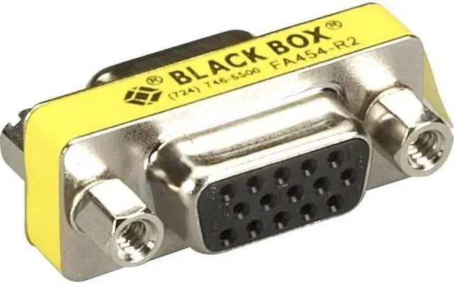 Main image of Black Box HD15 Gender Changer