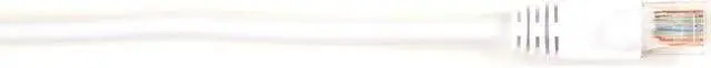Alt view image 10 of 11 - Black Box CAT6PC-006-WH CAT6 250-MHz Stranded Ethernet Patch Cable - Unshielded, PVC, Snagless Boot, White, 6 ft.