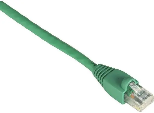 Alt view image 9 of 10 - GigaTrue CAT6 Channel 550-MHz Patch Cable UTP Snagless Boots Green 3-ft. 0.9-m