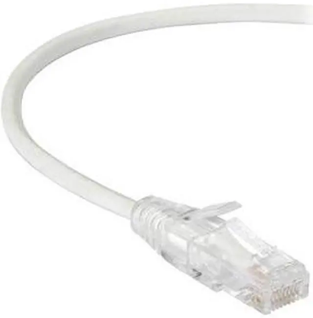 Alt view image 5 of 5 - BLACK BOX C6PC28-WH-02 CAT6 250-MHZ SNAGLESS 28AWG STRANDED ETHERNET PATCH CABLE - UNSHIELDED (UTP), CM