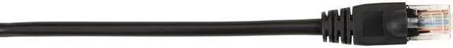 Alt view image 6 of 6 - Black Box CAT5EPC-020-BK CAT5e 100-MHz Stranded Ethernet Patch Cable - Unshielded, PVC, Snagless Boot, Black, 20 ft.