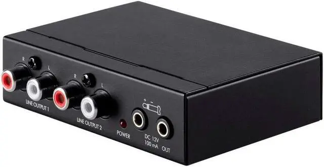 Alt view image 11 of 16 - Monoprice RJR-2 Multizone RJ45 to RCA Converter