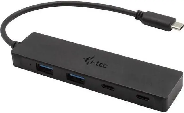 Alt view image 7 of 7 - i-tec USB-C Metal HUB 2x USB 3.0 + 2x USB-C - USB 3.1 Type C - Portable - 4 USB Port(s) - 2 USB 3.0 Port(s) - 2 USB 3.1 Port(s) - PC, Mac, Android, Linux, Chrome OS