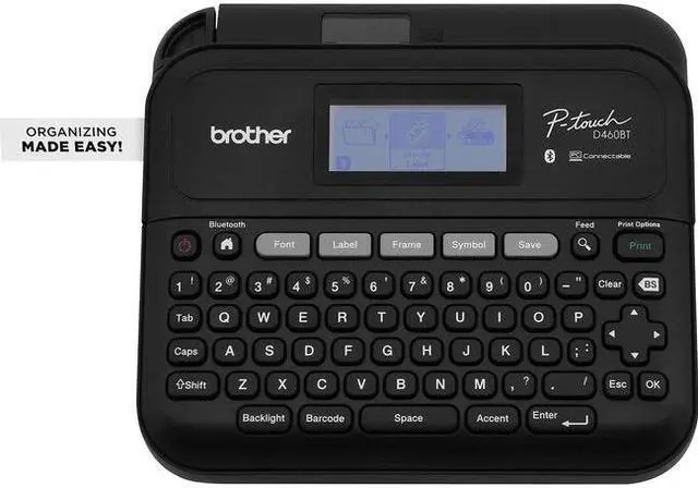 Alt view image 8 of 17 - Brother® P-touch PT-D460BT Business Expert Connected Label Maker with Bluetooth® - 16 Fonts - Tape