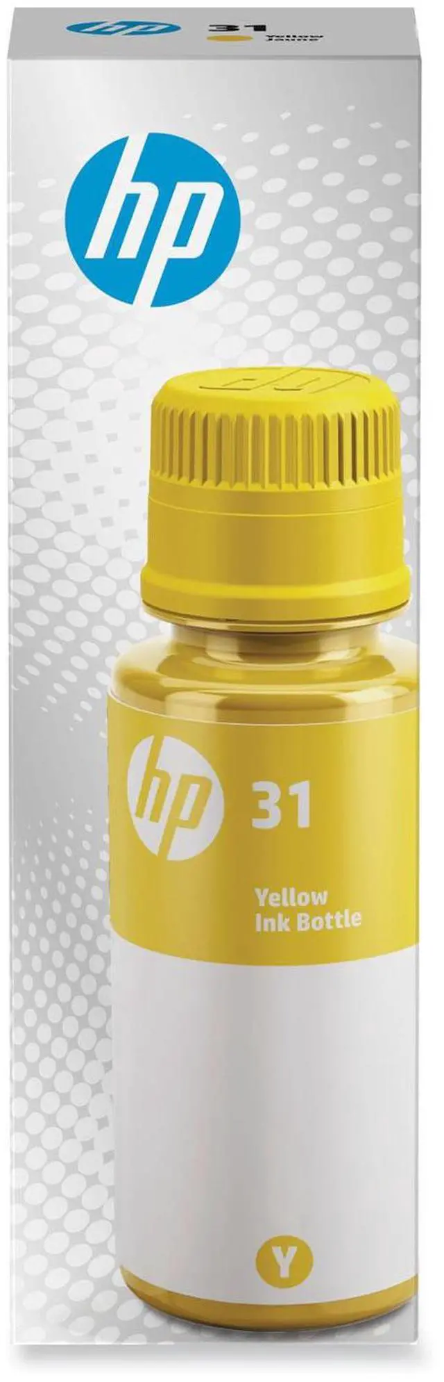 Alt view image 5 of 16 - HP 31 70-ml Yellow Original Ink Bottle, 1VU28AN