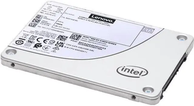 Alt view image 7 of 7 - Lenovo S4620 480 GB Solid State Drive - 2.5" Internal - SATA (SATA/600) - Mixed Use - Server Device Supported - 4.7 DWPD - 4300.80 TB TBW - 550 MB/s Maximum Read Transfer Rate - Hot Swappable - 2