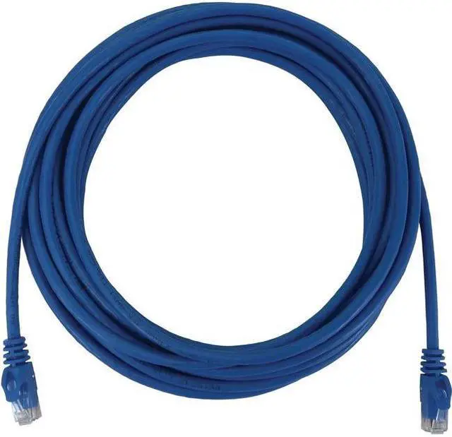Alt view image 6 of 6 - Tripp Lite Cat6a 10G Snagless Molded UTP Ethernet Cable (RJ45 M/M), PoE, Blue, 25 ft. (7.6 m) - 25 ft Category 6a Network Cable for Network Device, Switch, Patch Panel, Server, Router, Hub, Printer, C
