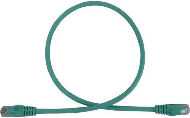Alt view image 9 of 9 - Tripp Lite Cat6a 10G Snagless Molded UTP Ethernet Cable (RJ45 M/M), PoE, Aqua, 2 ft. (0.6 m) - 2 ft Category 6a Network Cable for Network Device, Switch, Patch Panel, Server, Router, Hub, Printer, Com