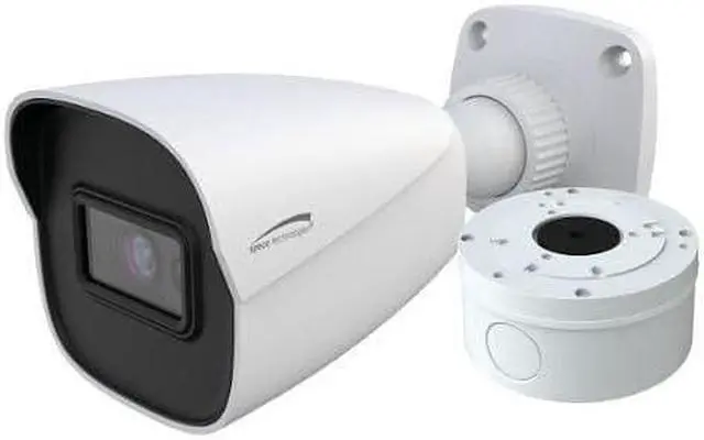 Main image of 4MP H.265 AI BULLET IP CAMERA, IR, 2.8MM LENS, INCLUDED JUNC BOX, WHITE HOUSING,