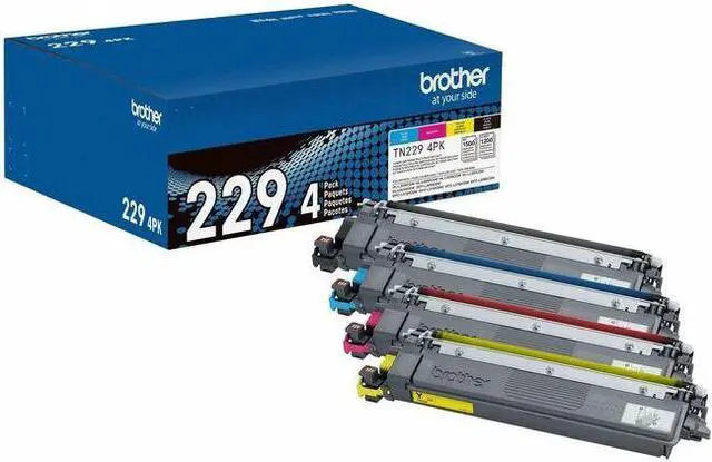 Main image of Brother Genuine TN2294PK Standard Yield Toner Cartridge B/C/M/Y Multi-Pack