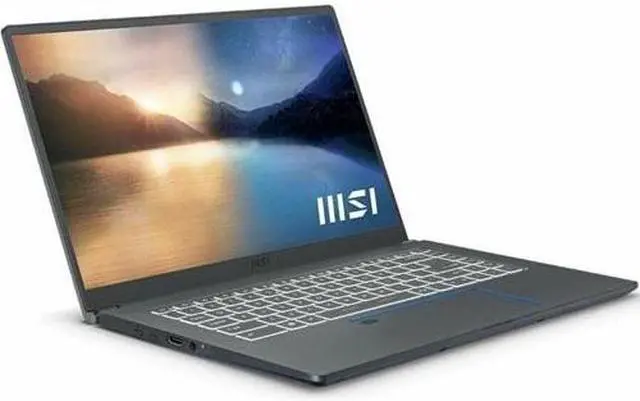Alt view image 12 of 12 - MSI Prestige 15 15.6" FHD IPS Notebook Intel Core i7-1185G7 16 GB DDR5 512 GB SSD NVIDIA GeForce RTX 1650 Max-Q 4 GB GDDR6 Carbon Gray