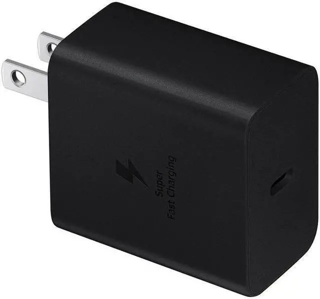 Alt view image 2 of 8 - samsung 45w power adapter (w/cable c-to-c), black