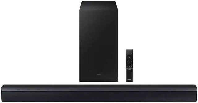 Alt view image 8 of 8 - Samsung HWC450 B-Series 2.1 Channel DTS Virtual: X Soundbar (2023) - HW-C450/ZA