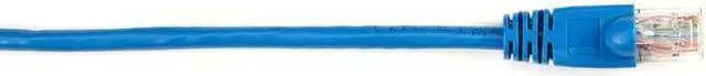 Alt view image 8 of 8 - Black Box CAT6 Value Line Patch Cable, Stranded, Blue, 7-ft. (2.1-m)