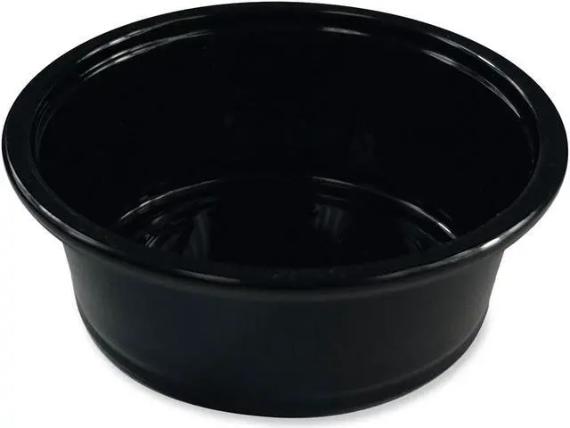 Alt view image 5 of 5 - Boardwalk Souffle/Portion Cups 1.5 oz Polypropylene Black 2 500/Carton PRTN15BL