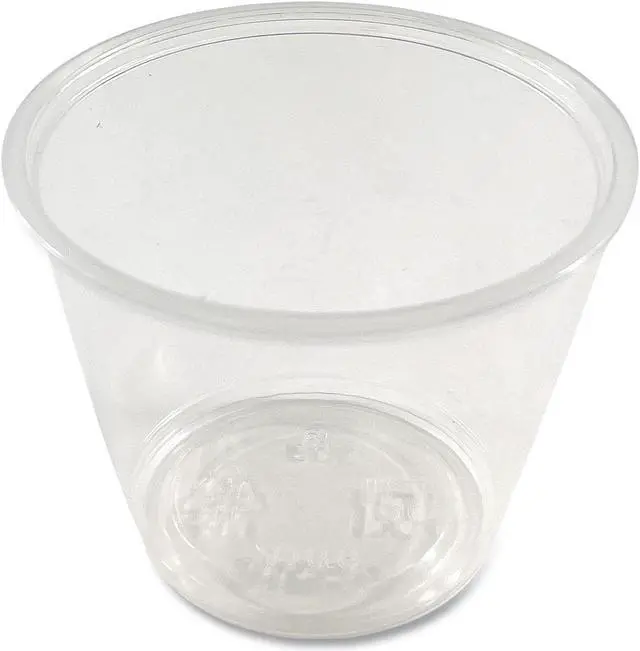 Alt view image 5 of 5 - Boardwalk Souffle/Portion Cups 5.5 oz Polypropylene Translucent 2 500/Carton PRTN55TS