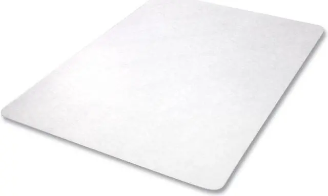 Alt view image 8 of 8 - Deflect-O SuperGrip Carpet & Hard Floor Chair Mat 36" x 48'' Medium-Pile Clear (CM23140SPR6COM) DEFCM23140SPR6C