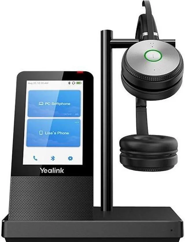 Alt view image 8 of 9 - Yealink WH66 Mono UC Workstation DECT Wireless Headset