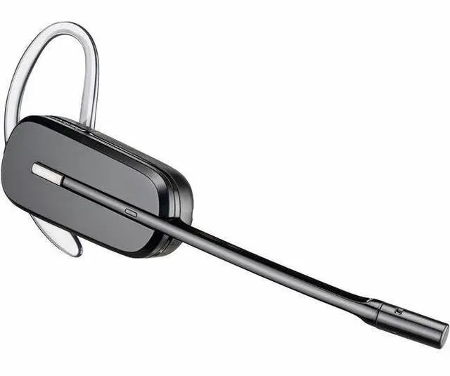 Alt view image 9 of 16 - Poly CS540A DECT 1920-1930 MHz Headset TAA - Mono - Wireless - DECT 6.0 - 393.7 ft - Over-the-ear, Over-the-head - Monaural - In-ear - Noise Cancelling Microphone - Noise Canceling - Black - TAA Compl