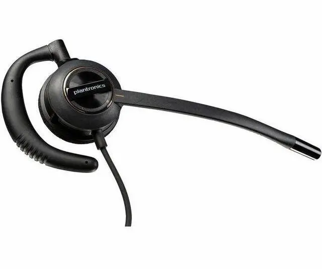 Alt view image 3 of 3 - Poly EncorePro 520V Voice Tube Microphone with Quick Disconnect Binaural Headset TAA - Stereo - Mini-phone (3.5mm) - Wired - 20 Hz - 10 kHz - Over-the-head, On-ear - Binaural - Supra-aural - 2.58 ft C