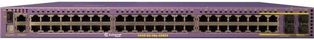 Alt view image 9 of 12 - Extreme Networks X440-G2-48p-10GE4 Ethernet Switch