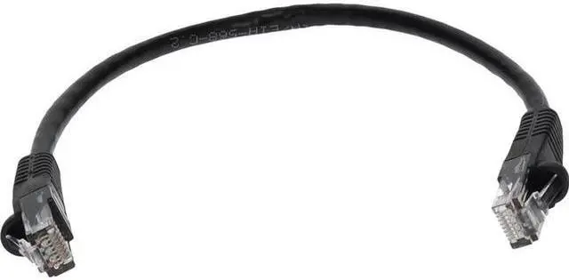 Alt view image 3 of 13 - AddOn 10ft RJ-45 (Male) to RJ-45 (Male) Straight Black Cat6 UTP PVC Copper Patch Cable - 10.01 ft Category 6 Network Cable for Network Device - First End: 1 x RJ-45 Male Network - Second End: 1 x RJ-4