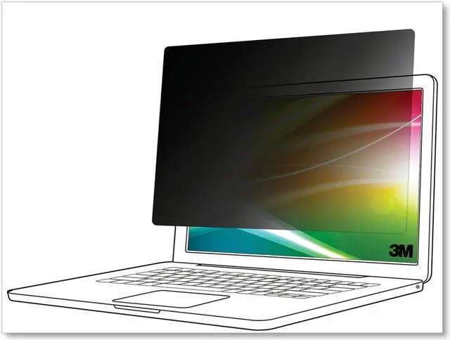 Main image of 3M Bright Screen Privacy Filter for 15.6in Full Screen Laptop 16:9 BP156W9E