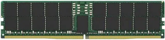 Alt view image 2 of 2 - Kingston 64GB DDR5 SDRAM Memory Module - 64 GB - DDR5-4800/PC5-38400 DDR5 SDRAM - 4800 MHz - CL40 - 1.10 V - ECC - Registered - 288-pin - DIMM - KTL-TS548D4-64G